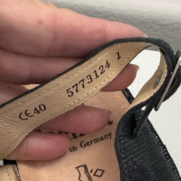 Finn Comfort Gomera Black Women Sandals 40 - Picture 3 of 11